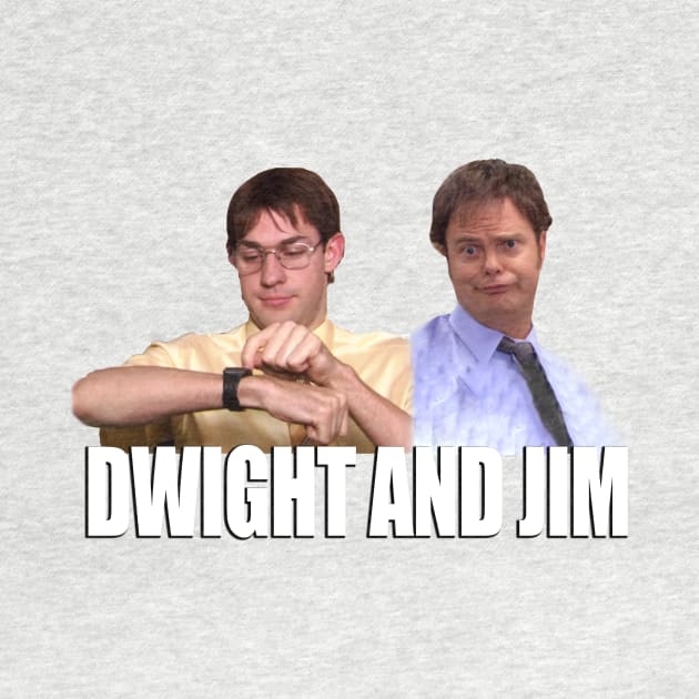 Dwight and jim by WooleOwl